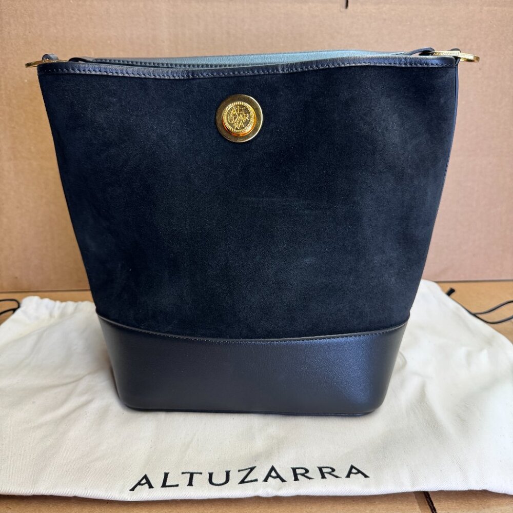 Altuzarra Leather Bucket Bag – Black - New without tags - Picture 6 of 10